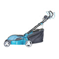 Hand-push lawn mower/rake